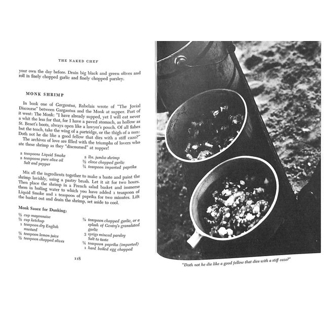 "The Naked Chef: An Aphrodisiac Cook Book" 1971 Ashe, Penelope For Sale - Image 10 of 12