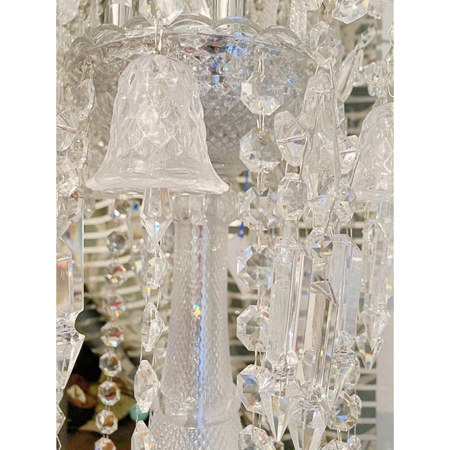 Grand 36 Arms Multi‑Tier Crystal Chandelier For Sale - Image 10 of 16