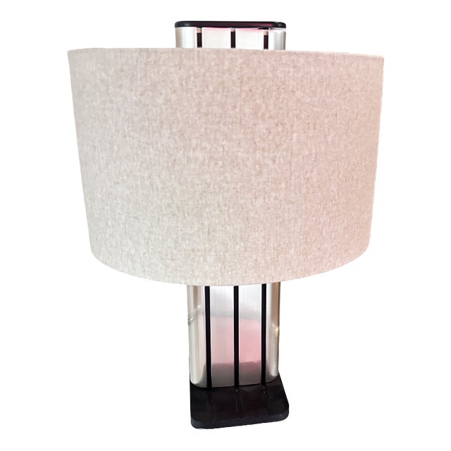 Strigram Lamp by Jean Pierre Vitrac for Verre and Lumière, France, 1983 For Sale