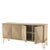 2000 - 2009 Dresser in Washed Oak Veneer and Brushed Brass Finish For Sale - Image 5 of 10
