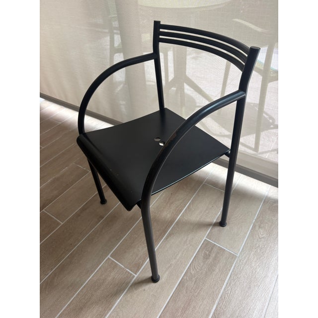 Metal 1980s Philipe Stark Spanish Francesca Chair For Sale - Image 7 of 8