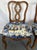 Hollywood Regency Vintage Pretzel Back Wood Chairs With New Statement Upholstery- A Pair For Sale - Image 3 of 18