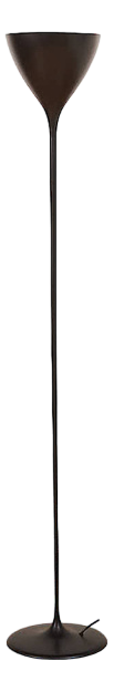 Model 41.837 Floor Lamp in Metal Painted Black from Bag Turgi, 1962