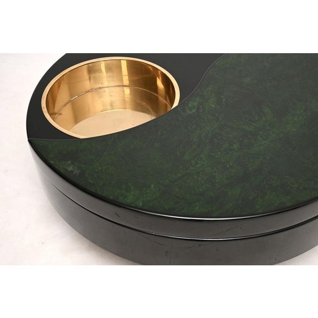 Vintage Italian Yin Yang Coffee Table, 1970s For Sale - Image 10 of 11