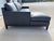 Gray Harlow Leather Dark Grey Modern Sectional, Paul Michael Company For Sale - Image 8 of 11