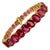 Approximately 48 Carat Natural Pink Tourmaline Bracelet In 14 Karat Yellow Gold A spectacular jewelry piece. This...
