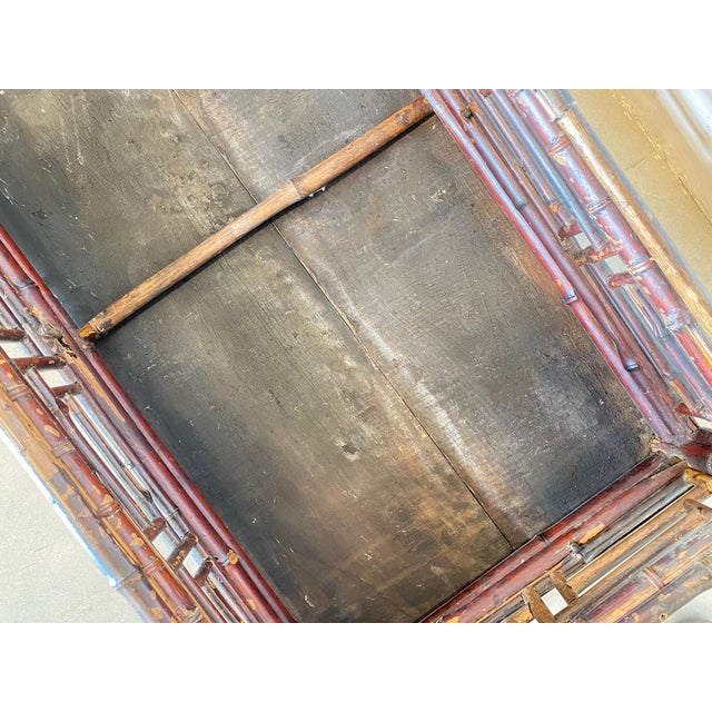 Antique Chinese Bamboo Console Table, 1800s For Sale - Image 14 of 18