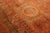 Textile Rug & Kilim’s Classic Agra Style Rug in Red, Orange Geometric Pattern For Sale - Image 7 of 8