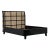 Mid-Century Modern NOIR Porto Bed A with Headboard And Frame, Queen For Sale - Image 3 of 6