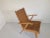 Beige Rope and Beech Wood Easy Chair by Bas Van Pelt for Vroom & Dreesman, 1950s For Sale - Image 8 of 12