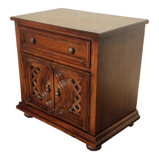 Danker 1960 Vintage Walnut Nightstand For Sale