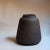 Contemporary Black Stoneware Kados Vase by Elena Vasilantonaki For Sale - Image 3 of 4