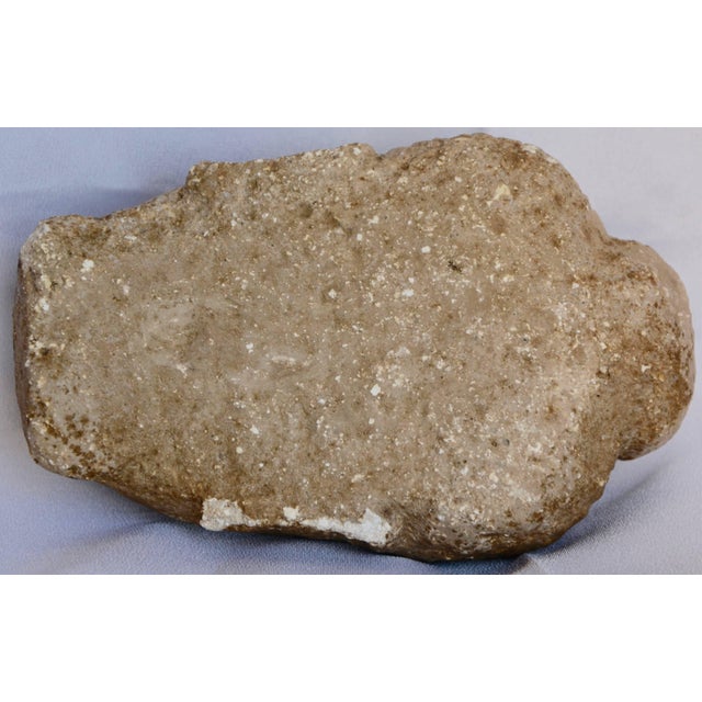 Early 20th Century Stone Buddha Head Sculpture For Sale In Nashville - Image 6 of 7