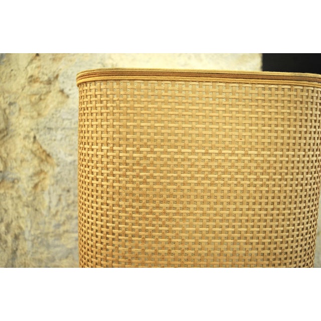 Italian Wicker Table Lamp, 1960s For Sale - Image 13 of 16