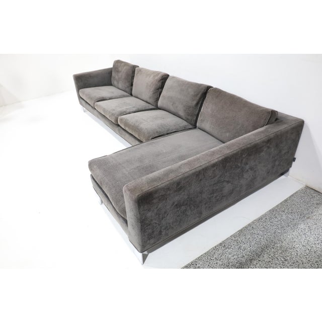 2000 - 2009 Minotti Sectional Sofa Designed by Rodolfo Dordino, Italian For Sale - Image 5 of 9