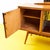 Wood Vintage Bar Sideboard in Light Wood with Mirror, 1950s For Sale - Image 7 of 12