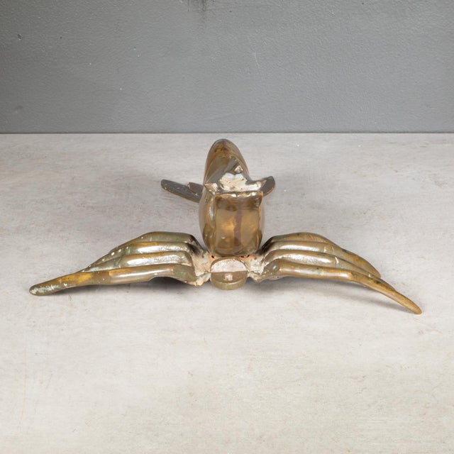 Mid 20th Century Mid-Century Solid Brass Prawn c.1960 For Sale - Image 5 of 7