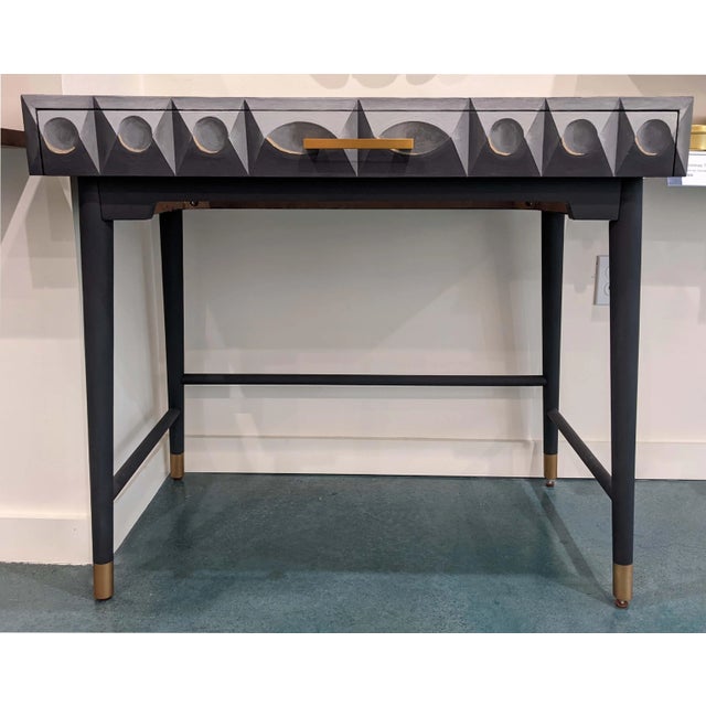 Black Console Table With Drawer For Sale - Image 9 of 9