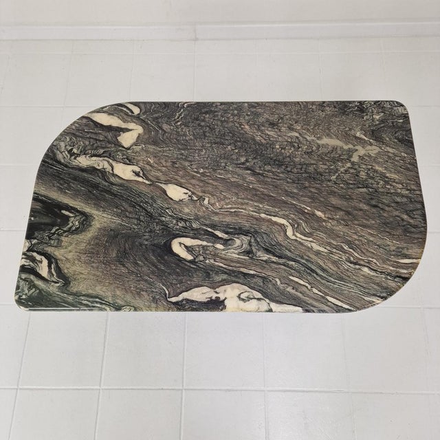 Stone Italian Marble Coffee Table, 1980s For Sale - Image 7 of 14
