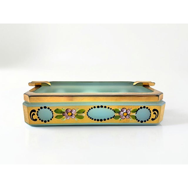 Opal Murano Glass Ashtray from Manifattura di Murano, 1970s For Sale - Image 11 of 11