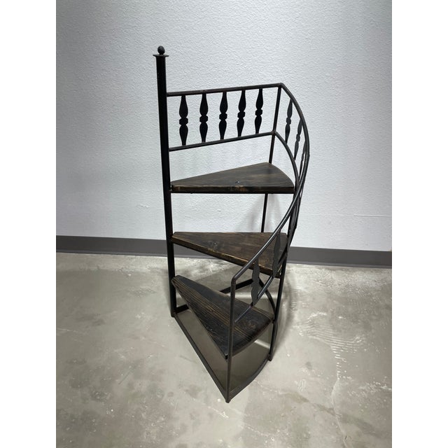 1970s Arthur Umanoff Spiral Staircase Plant Stand Chairish