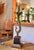 1960s Vintage Table Lamp with Bronze Dolphin on Black Marble Base, 1950 For Sale - Image 5 of 14