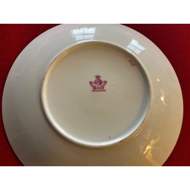 Early 20th Century Antique Early 20th Century Minton Porcelain Plate in the Chinese Taste for Bailey, Banks & Biddle For Sale - Image 5 of 7