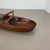 Carl Auböck Large Teak Bowl with Brass and Leather Handle from Carl Auböck, Austria, 1950s For Sale - Image 4 of 18