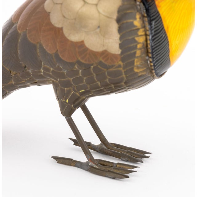 Mexican Sergio Bustamante Toucan Sculpture For Sale - Image 3 of 11