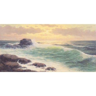 'Pacific Breakers at Sunset' by Cornelius Schipper, 1962 For Sale