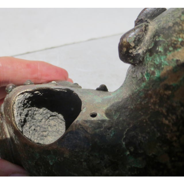 Antique Meiji Brronze Incense Burner For Sale - Image 11 of 18