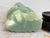 Antique Chinese Qing Dynasty Nephrite Jade Guanyin Kwan Yin Figurine W/ Stand For Sale - Image 4 of 12