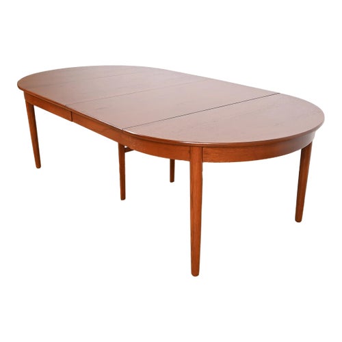 Hans Wegner for Andreas Tuck Danish Modern Teak Extension Dining