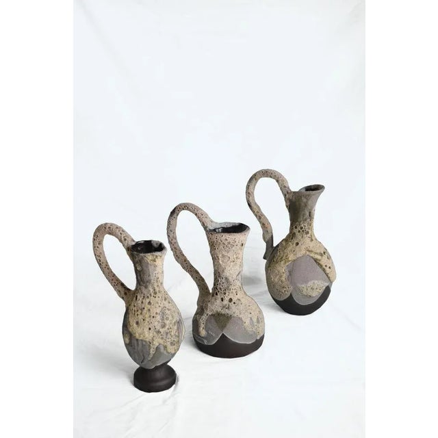 Black Carafe 5 Vase by Anna Karountzou For Sale - Image 8 of 12