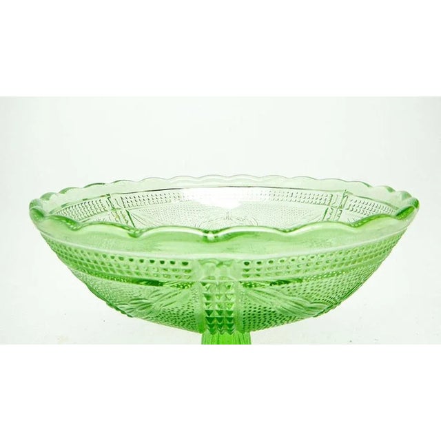 Art Nouveau Bowl from Ząbkowice Glassworks, Poland, 1900s For Sale - Image 5 of 10