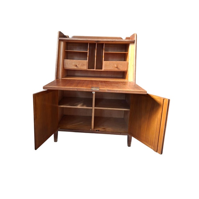 Mid-Century Modern Folding Desk, 1960s For Sale - Image 9 of 18