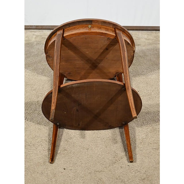 Small Marquetry Living Room Table, 1920s For Sale - Image 17 of 18