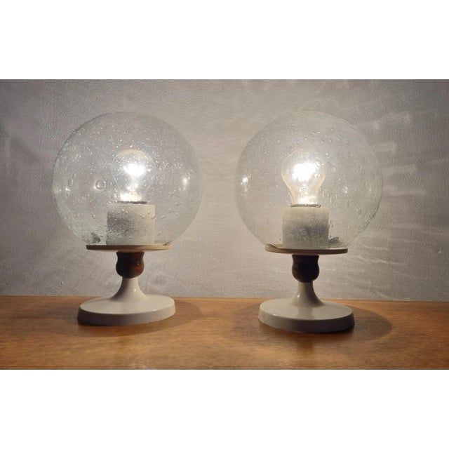Mid-Century German Table Lamps, 1970s, Set of 2 For Sale - Image 12 of 13