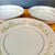White Vintage Regal Towne House Dessert Bowls Set of 3 • Cotillion Floral Pattern • Silver Trim For Sale - Image 8 of 11