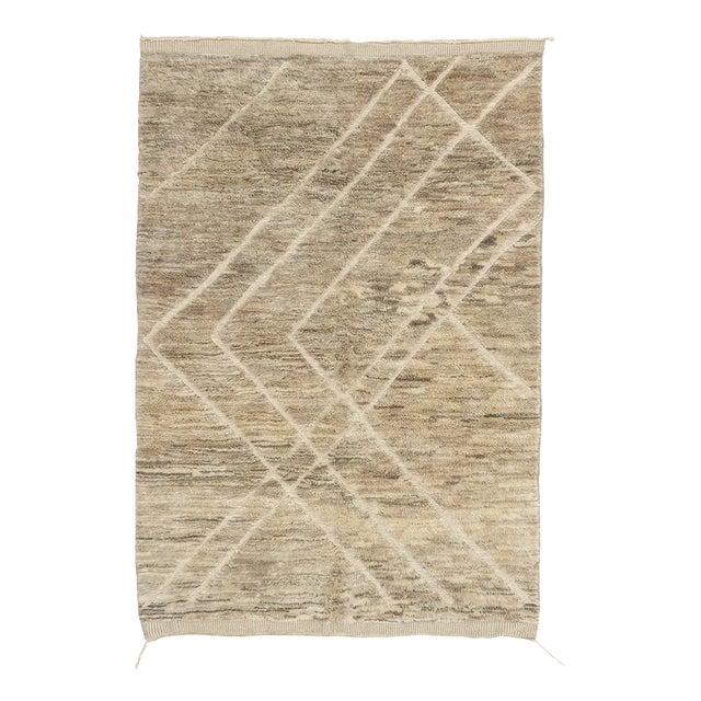 Hand-Knotted Wool Premium Rug by Azele Studio For Sale