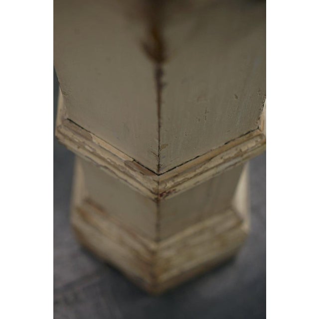 Vintage Wooden Pedestal, 1890s For Sale - Image 12 of 16