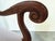 Wood Mid 20th Century Pair of French Fruitwood Upholstered Armchairs For Sale - Image 7 of 9
