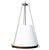 The Pendant with Shade is a classic light fixture. This timeless shade rests on a steel frame accented with mini-chain and...