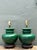 Vintage Glazed Ceramic Lamps - A Pair For Sale - Image 9 of 12