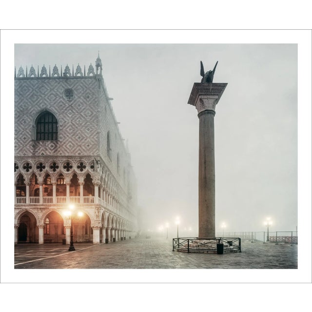 The Palazzo Ducale I (The Doge's Palace), Venice in winter. Early morning with a freezing fog rolling in from the lagoon....