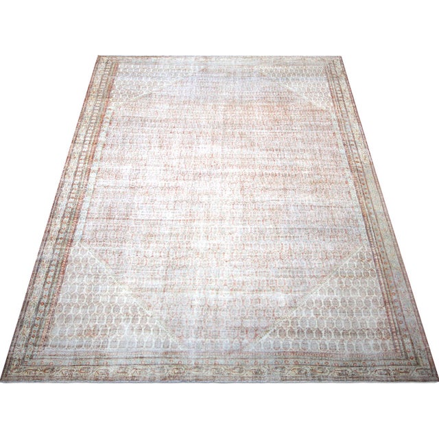 1920s 1920s Persian Mahal Rug For Sale - Image 5 of 6