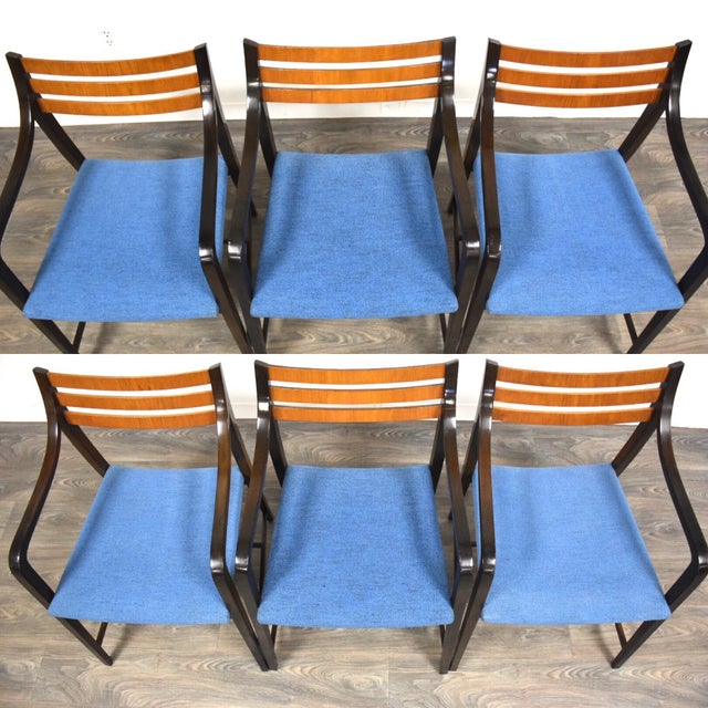 Harvey Probber Dining Chairs Set of 6 Chairish