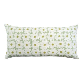 Kevin O'Brien Daisy Pear 10 x 20" Performance Pillow For Sale