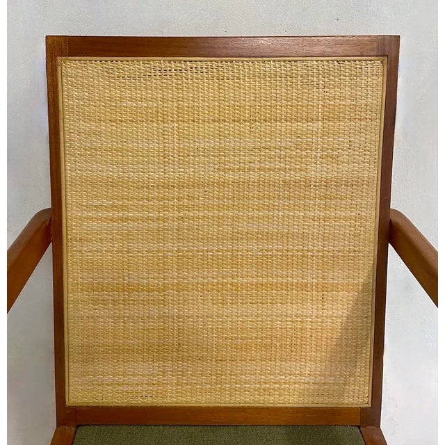 Olive Vintage Art Deco Style Club Chair For Sale - Image 8 of 12