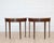 Wood Pair of English 19th Century Demi-Lune Side Tables For Sale - Image 7 of 12